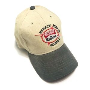 Vintage Marlboro Dad Hat 🚬🔌💎